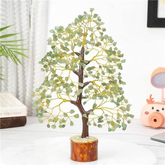 Chakra Tree of Life Crystal Tree for Positive Energy, Feng Shui Home Decor - Picture 2 of 8